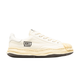 Кроссовки Maison Mihara Yasuhiro Blakey OG Sole Canvas Low 'White', белый a11fw716 wht | white