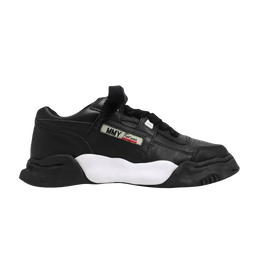 Кроссовки Maison Mihara Yasuhiro Parker OG Sole Leather Low 'Black', черный a08fw702 blk | black