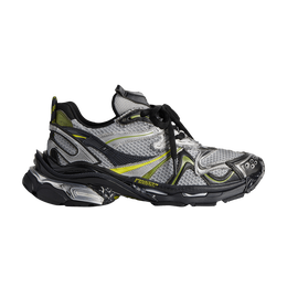 Кроссовки Balenciaga Runner Sneaker 'Worn-Out - Silver Neon Yellow', серый 779066 w3rxp 8137 | worn-out - silver neon yellow