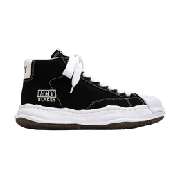 Кроссовки Maison Mihara Yasuhiro Blakey OG Sole Canvas High 'Black White', черный a08fw736 blk | black white