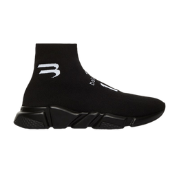 Кроссовки Balenciaga Speed Sneaker 'Black White', черный 645734 w2dbu 1090 | black white