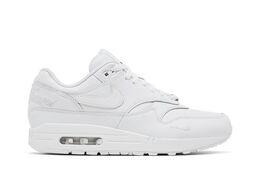 Nike Кроссовки Supreme x Air Max 1 '87 SP 'Triple White', белый hf8813 100