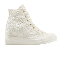 Converse Кроссовки Wmns Chuck 70 Wedge Platform High 'Crocheted Satin', кремовый a15086c | crocheted satin