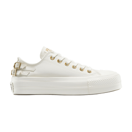 Converse Кроссовки Wmns Chuck Taylor All Star Lift Platform Low 'Buckle', кремовый a11866c | buckle