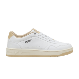 Puma Кроссовки Wmns Court Classy 'White Toasted Almond', белый 395021 16 | white toasted almond