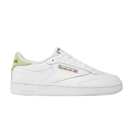 Reebok Кроссовки Wmns Club C 85 'White Citron Glow', белый ie1595 | white citron glow