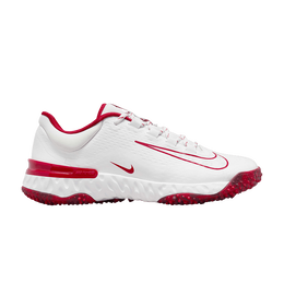 Nike Кроссовки Wmns Alpha Huarache Elite 4 TF 'White University Red', белый fd2746 104 | white university red