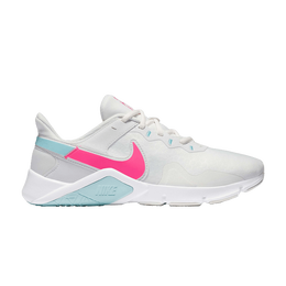 Nike Кроссовки Wmns Legend Essential 2 'White Pink Blast Glacier', белый cq9545 103 | white pink blast glacier
