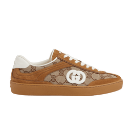 Кроссовки Gucci Wmns G75 'Interlocking G - Brown Suede', коричневый 812656 aaega 2741 | interlocking g - brown suede