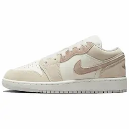 Кроссовки Nike Air Jordan 1 Low, полнота B (US)/ на среднюю стопу, размер 38,5 EU (24,2 cm), light brown 4398567938