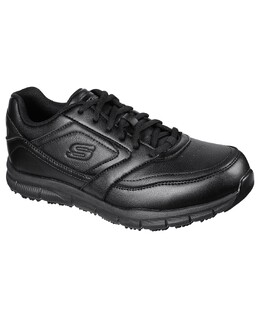 Кроссовки Skechers Men's Work Relaxed Fit Nampa Slip Resistant Work Casual From Finish Line, черный 11996775 | black