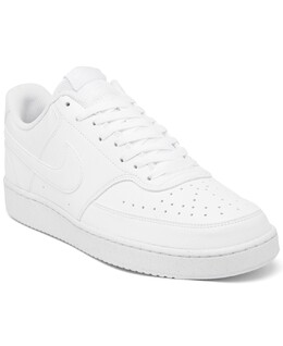 Мужские повседневные кроссовки court vision low next nature от finish line Nike, белый 13672560 | white
