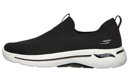 Кроссовки Go Walk Arch Fit Lifestyle женские с низким верхом, черные/белые Skechers 124409-blk