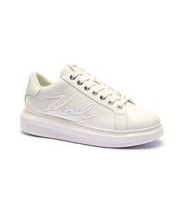 Кожаные кеды капри Karl Lagerfeld, белый kl252m0000201190040 | balta