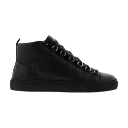 Кроссовки Balenciaga Arena High 'Noir', черный 412381 way40 1000 | noir