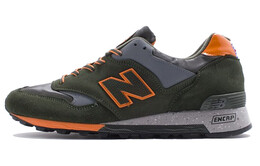 Кроссовки мужские NB 577 с низким верхом, оливково-зеленые/оранжевые New Balance m577moo