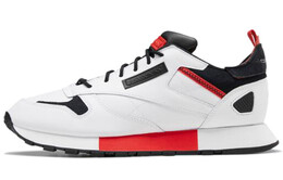 Классические кожаные кроссовки унисекс с низким верхом белого цвета Reebok fv3204