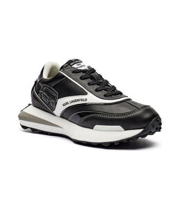 Кожаные кроссовки Karl Lagerfeld, черный kl244w000043b460037 | juoda