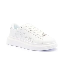 Кожаные кроссовки Just Cavalli, белый ca252w0000380340037 | balta