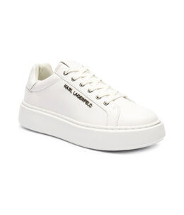 Кожаные кроссовки макси куп Karl Lagerfeld, белый kl244w0000280110041 | balta