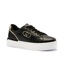 Кожаные кеды красивые 06 Liu Jo, черный lc251w0000652220036 | juoda