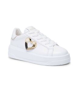 Кожаные кроссовки Love Moschino, белый lm252w0000381010037 | balta