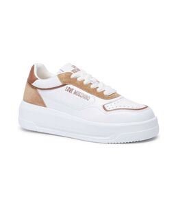 Кожаные кроссовки Love Moschino, белый lm252w0000355820036 | balta