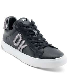 Женские низкие кеды Abeni на шнуровке Dkny, черный 16317263 | black/ dark gunmetal