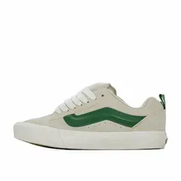 Кроссовки Vans Knu Skool, полнота F (EU)/ на среднюю стопу, размер 6US 5.5UK 38EU 38RU 24СМ, beige&green 4404125854