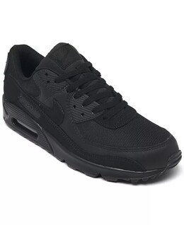 Мужские повседневные кроссовки Air Max 90 от Finish Line Nike, черный 17395592 | black