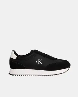 Кроссовки из нейлона и замши с логотипом Calvin Klein, черный a53527122 | negro