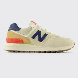 Женские повседневные кроссовки New Balance 574, бежевый/темно-синий a51986657 | beige / azul marino