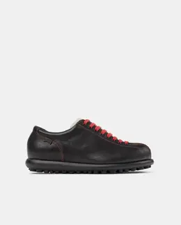 Женские кеды Pelotas Ariel Hella Twins из гладкой кожи со шнурками Camper, черный mp_0611830_27823023 | negro