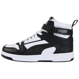 Кроссовки Puma Rebound Joy Skateboarding Shoes Unisex High-top Black/White, черный/белый 398429-02 | black/white