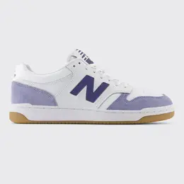 Мужские повседневные кроссовки New Balance BB480LXB, белый/фиолетовый a53795711 | blanco / morado