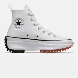 Converse Run Star Hike High Platform унисекс повседневные парусиновые кеды, белый a43814812 | blanco
