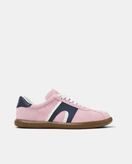 Женские кожаные кроссовки Pelotas Soller на шнуровке Camper, розовый mp_0611830_k201608009 | rosa