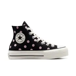 Женские повседневные кроссовки Chuck Taylor All Star Lift Platform Polka Dot Converse, черный mp_0071639_lifthipd | negro
