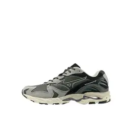 Кроссовки Mizuno Wave Rider 10, размер 46,5 EU, серный/черный 4361802709