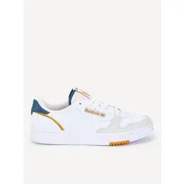 Кеды Reebok Phase Court, размер 8,5 US, белый/синий/оранжевый 103676434674