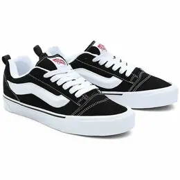 Кроссовки Vans Knu Skool, полнота F, размер 8 US, черный, белый 4386341068