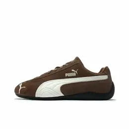 Кроссовки Puma Speedcat, размер 40 EU, белый, черный, коричневый 4341824552
