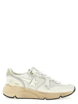 Golden Goose-Running Sole Sneakers Bianco-Donna 52317367435604