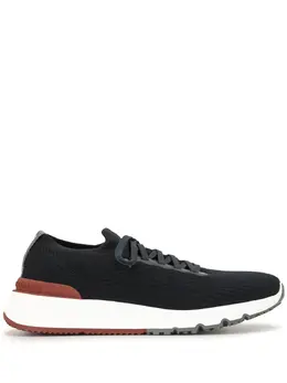 Brunello Cucinelli-Sneakers Con Pannelli A Rete-Uomo 52001847181652