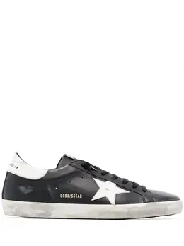 Golden Goose-Sneakers Super-Star Con Effetto Vissuto-Uomo 52002133639508