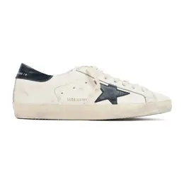 Golden Goose-Beige Superstar Leather Sneakers-Uomo 51984869753172