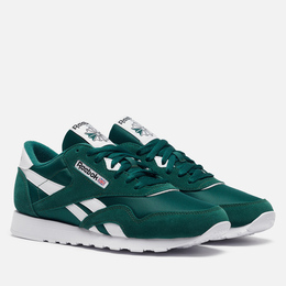 Мужские кроссовки Reebok Classic Nylon, цвет зелёный, размер 43 EU 100209550-4937903