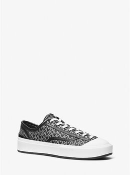 Кроссовки Jude mk2000 с жаккардовым логотипом Michael Kors, черный 42t5jdfs1d | black