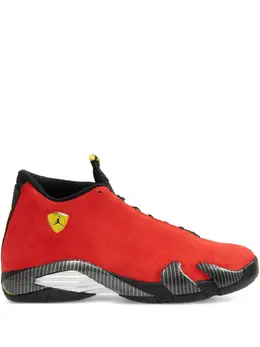 Jordan x Air Jordan 14 suede basketball sneakers 30127991