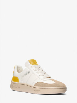 Кроссовки Kai в смешанной технике Michael Kors, желтый 49f4kafs3l | daisy yellow